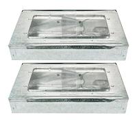 Multi-Catch Clear Top Humane Repeater Mouse Trap, 2 Pack