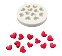 Multi Cavity Silicone Bakewares Heart Shaped Molds for Chocolate Cake Fondant Candy Baking Tool Kitchen Accessories