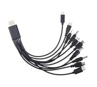Multi-Charger 10 in 1 Universal USB Charging Cable 10 In 1 Usb Cable Multi Adapter Multifunction Charging Sync Cord universal camera cables for PSP/Nokia/HTC/LG/Samsung Camera Charger Cable