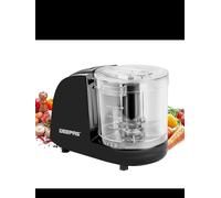 GEEPAS Multi Chopper | 200W Mini Electric Food Processor | Stainless Steel Blades One-Touch Operation 350ml Bowl | Mixer Dicer Food Chopper for Mixing Mincing Pureeing Salads Salsa Pesto Curry Pastes
