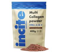 Multi Collagen Powder 400g - Chocolate Hazelnut Flavoured - Hydrolyzed Collagen Type 1 2 3 & 5 - Marine & Bovine Collagen peptides -Supplement for Skin, Joints, Bones, Hair, Nails, and Muscle Recovery