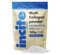 Multi Collagen Powder 500g - Unflavoured - Type 1 2 3 and 5 - Hydrolysed Collagen Peptides Powder - Bovine & Marine Collagen Supplement for Women & Men for Skin, Joints, Bones, Hair, Nails