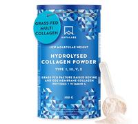 Multi Collagen Powder with Vitamin C - 300g - Grass Fed Bovine Collagen Powder - Type 1, 3, 5 & 10 - Unflavored Hydrolysed Peptides for Women & Men - 17 Amino Acids