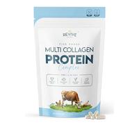 Multi Collagen Protein Capsules - 60 Count - Types I, II, III, V & X - Hydrolysed Grass Fed Bovine, Wild Caught Marine & Free-Range Chicken, Made with Hyaluronic Acid & Vitamin C by Revive Naturals