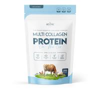 Multi Collagen Protein Powder (100g) - Types I, II, III, V & X - Hydrolyzed Grass Fed Bovine, Wild Caught Fish, & Free-Range Chicken & Eggshell Colla