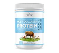 Multi Collagen Protein Powder 400g - Types I, II, III, V & X - Hydrolyzed Grass Fed Bovine, Wild Caught Fish, & Free-Range Chicken & Eggshell