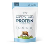 Multi Collagen Protein Powder 400g - Types I, II, III, V & X - Hydrolyzed Grass Fed Bovine, Wild Caught Fish, & Free-Range Chicken & Eggshell Collagen by Revive Naturals