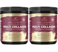 Multi Collagen Protein Powder 500G | Unflavoured | Types I, II, III, V & X, Hydrolyzed Grass Fed Bovine | Wild Caught Fish | Free-Range Chicken & Eggshell Collagen | Halal (Pack of 2)