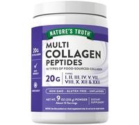 Multi Collagen Protein Powder | Types I, II, II, V & X | Hydrolyzed Bovine, Fish, Chicken & Eggshell Collagen | Nature's Truth