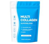 Multi Collagen Superblend Powder,2026 New Multi Collagen Peptides Powder for Women,Multi Collagen Powder with Hyaluronic Acid, Biotin & Vitamin C - Non-GMO,Sugar Free Protein Powder (1)