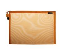 Multi Color A4 File Organizer Zip Nylon Wallet Zip Up Document Mesh Storage Bag for Women Men School Home File Wallet with Pocket Legal Size Letter Size Expanding Document Organizer