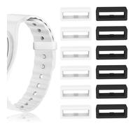 Multi-Color Band Keeper, Magic band locks, Silicone Fastener Rings Security Loop/Holder/Clips Compatible with Fitbit Charge/Charge HR/Garmin Vivofit/Disney Magic Bands 1.0/2.0 & More
