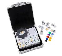 Multi Color Early Education Dominoes Unbreakable Dominoes Blocks Preschool Logic Skill Development Interactive Domino Play