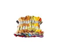 Multi Color Embroidery Floss 40 Selected Colors Set Seasons Collection Cotton Embroidery Floss 8.7 Yards Cross Stitch Stranded Mouline Thread Ideal for Arts & Crafts(40 Autumn Colors)