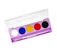 Multi Color Eye Liner Palettes Water Activated UV Glowing Face Paint With Brus Face Makeup For Halloween And Cosplay Multi Color Eye Liner Palette