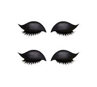 Multi-Color Eyelid Patches with False Lashes & Subtle Easy Daily Makeup Stickers for Beauty Not Mess False Eyelashes