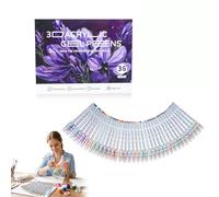 Multi-Color Gel Pen Set, Scented Lava Gel Pen Set, Scented Lava Gel Pens, 1.0mm Scenteds Lava Pens, 12/24/36/48 Color Pack Set, Smooth Ink Flow, For Coloring, Drawing, Painting, Sketching (36 Color)