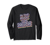 Multi Color Levels Mood Shakespeare Dynamic Slogan Long Sleeve T-Shirt