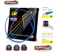Multi-Color Neon Acoustic String Set - Bright, Durable, & Handmade USA Quality