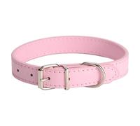 Multi-Color Pet Collar | Adjustable All-Season Collar for Dogs & Cats, Simple Design for Small Medium Large Dogs(Pink,2.0X40cm)