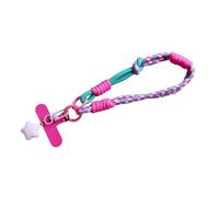 Multi Color Phone Strap Polyester Metal Charms Detachable Tether Mobile Strap Halter Adjustable Wristband Keychain Keychain Compatible Phone Strap