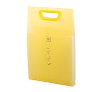 Multi-Color Portable Exam Organizers with 13 Sections, Texture & Comfort Handle for School Document Bag