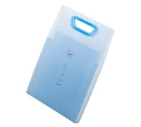 Multi-Color Portable Exam Organizers with 13 Sections, Texture & Comfort Handle for School Document Storage Bag