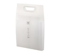Multi-Color Portable Exam Organizers with 13 Sections, Texture & Comfort Handle for School Document Storage Bag