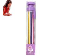 Multi Color Retractable Pencils, Retractable Coloured Pencils - 8 in 1 Retractable Colored Pencils, Oil Pastel Colour Pencil in Barrel Transparent, 8 Colours, Graf Paint Pencils