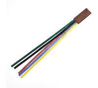 Multi-Color Ribbon Bookmark Attachable Bible Markers Artificial Leather with Colorful Ribbons for Books Reading Page Markers Bible Bookmark Office and School Supplies