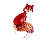 Multi Colored Animal Badge Brooch With Rhinestones For Women Girls Sweater Cardigan Accessories Backpack Decoration Charm Pins