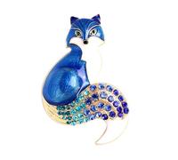 Multi Colored Animal Badge Brooch with Rhinestones for Women Girls Sweater Cardigan Accessories Backpack Decoration