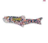 Multi-Colored Fish-Shaped Cat Toy - Perfect for Engaging Playtime Fun
