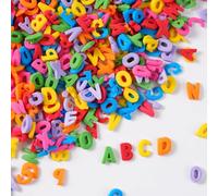 Multi-Colored Letters Sprinkles, 130g Edible Rainbow Letters Shaped Sprinkles for Cake Decorationg Baking Cupcake Topper Ice Cream Dessert and Icing On Themed Birthday Party Cakes And Bakes