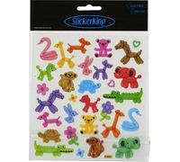 Multi-Colored STKRS BALLN ANML