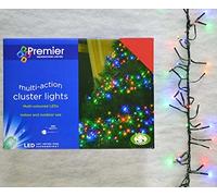 Multi-Colour 720 LED Cluster Christmas Lights