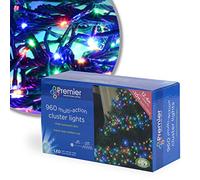 Multi-Colour 960 LED Cluster Christmas Lights