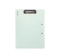 Multi-Colour A4 Folder Multifunctional Double-Clip Writing Pad Data Contracts Archives Finishing Office Supplies Wide Applications(Green)