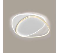 Multi-Colour Ceiling Light - Modern LED Ceiling Light Compatible with Master Bedroom Bedroom Bathroom Vanity Corridor, Chandelier(Gold,55cm)
