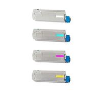 MULTI-COLOUR COMPATIBLE TONER 4 PACK/SET - OKI C911/C911DN/C931DN