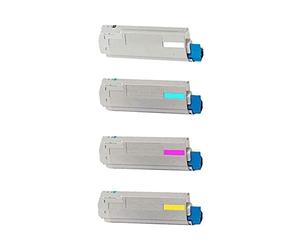 MULTI-COLOUR COMPATIBLE TONER 4 PACK/SET - OKI C911/C911DN/C931DN