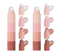 Multi-Colour Cream Eyeshadow Stick, Matte and Shimmer, A-2 | Waterproof, long-lasting and blendable, natural finish, multi-use eye pencil for daily make-up and travel