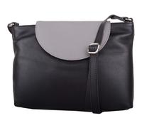 Multi-Colour Genuine Leather Cross Body / Shoulder Bag VALITA Black One Size