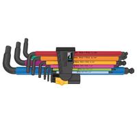 Multi-Colour Imperial Ball End Hex Key Set, 9 Piece - 950/9 - 05022640001