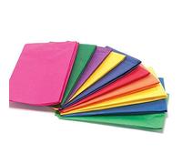 Multi Coloured Tissue Paper/Gift Wrap/Wrapping Paper Sheets (20" x 30") - Pack of 100