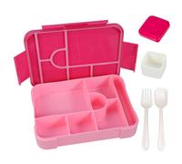 Multi Compartment Bento Box Meal Prep Containers with Lids School Lunches Microwave Safe Lunch Containers Multiple Sections for Students