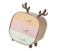 Multi Compartment Desk Organiser Study Display Small Items Storage Box Easy to Carry Desk Tray