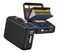 Multi-Compartment Fireproof Box Storage with Ergonomic Handle for Office Documents and Important Files Flame Impermeable