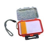 Multi-Compartment Fishing Float Case Closed Floating Bobber Storage & Tackle Organizer Fishing Float Case