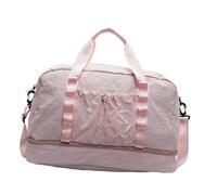 Multi Compartment Gym Travel Bags with Thickened Shoulder Strap Waterproof Nylon Crossbody Bags Ergonomic Handbag Lightweight Gym Bag with Accessories